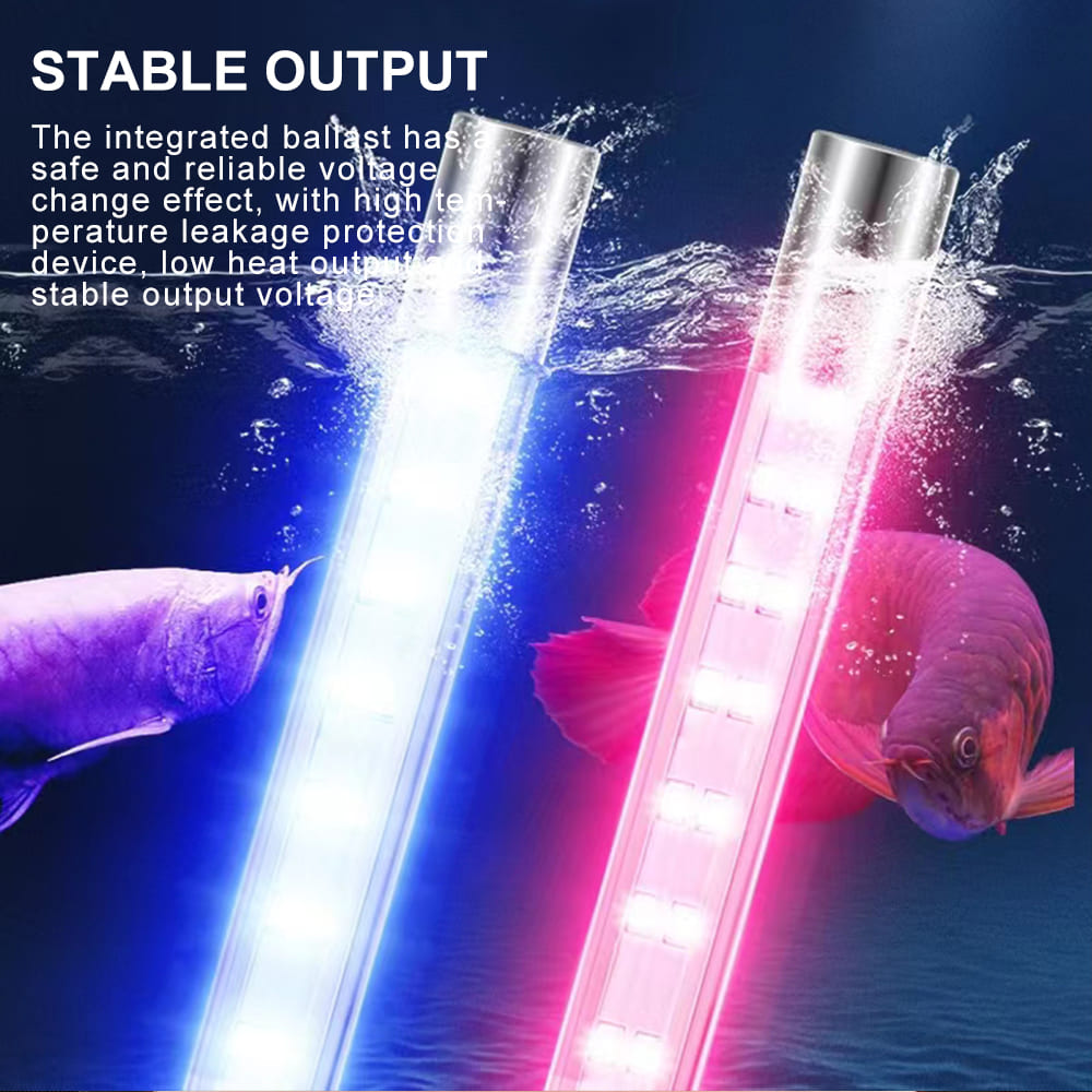 T8 Series RGB Double Crimson aquarium light led