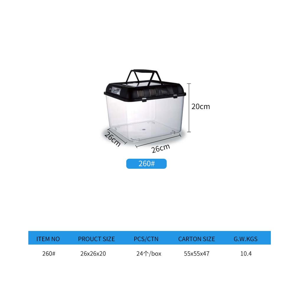 Aquarium plastic small fish tank rearing box