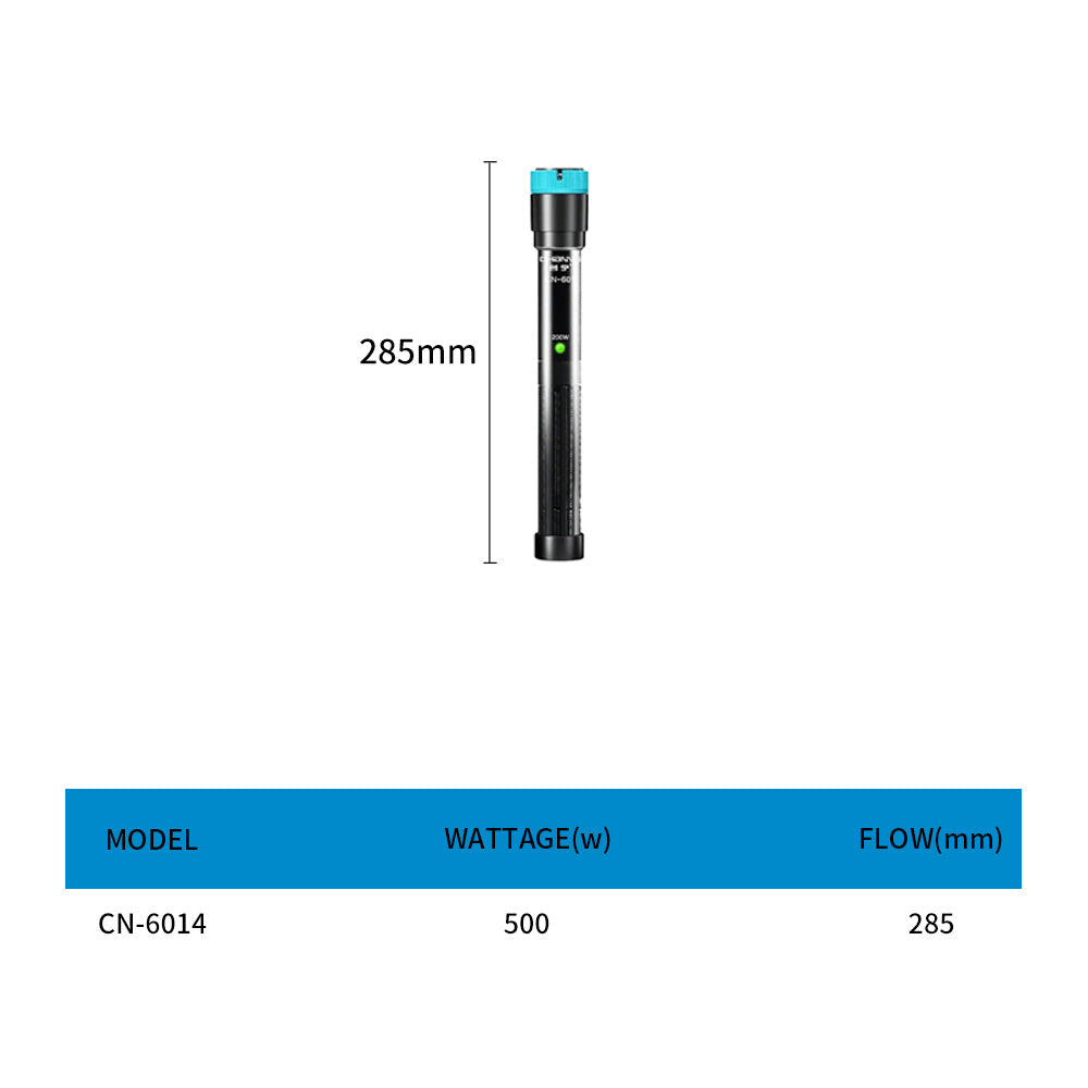 intelligent Quartz Glass aquarium heater