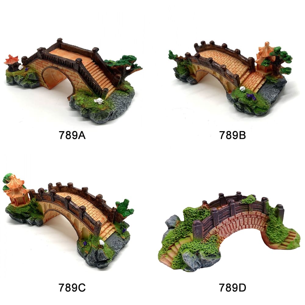 Aquarium Simulation Arch Bridge Landscape Decoration