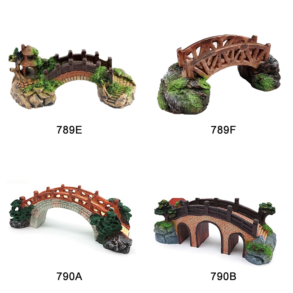 Aquarium Simulation Arch Bridge Landscape Decoration