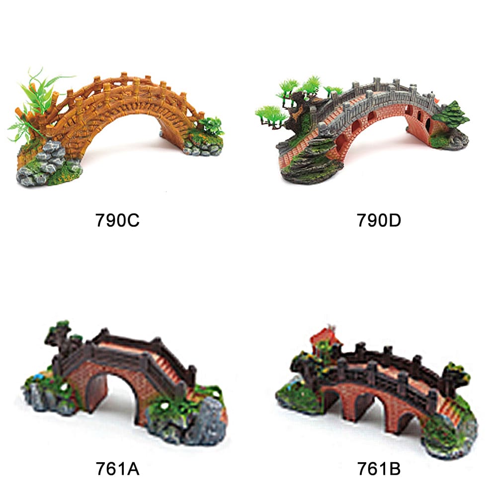 Aquarium Simulation Arch Bridge Landscape Decoration