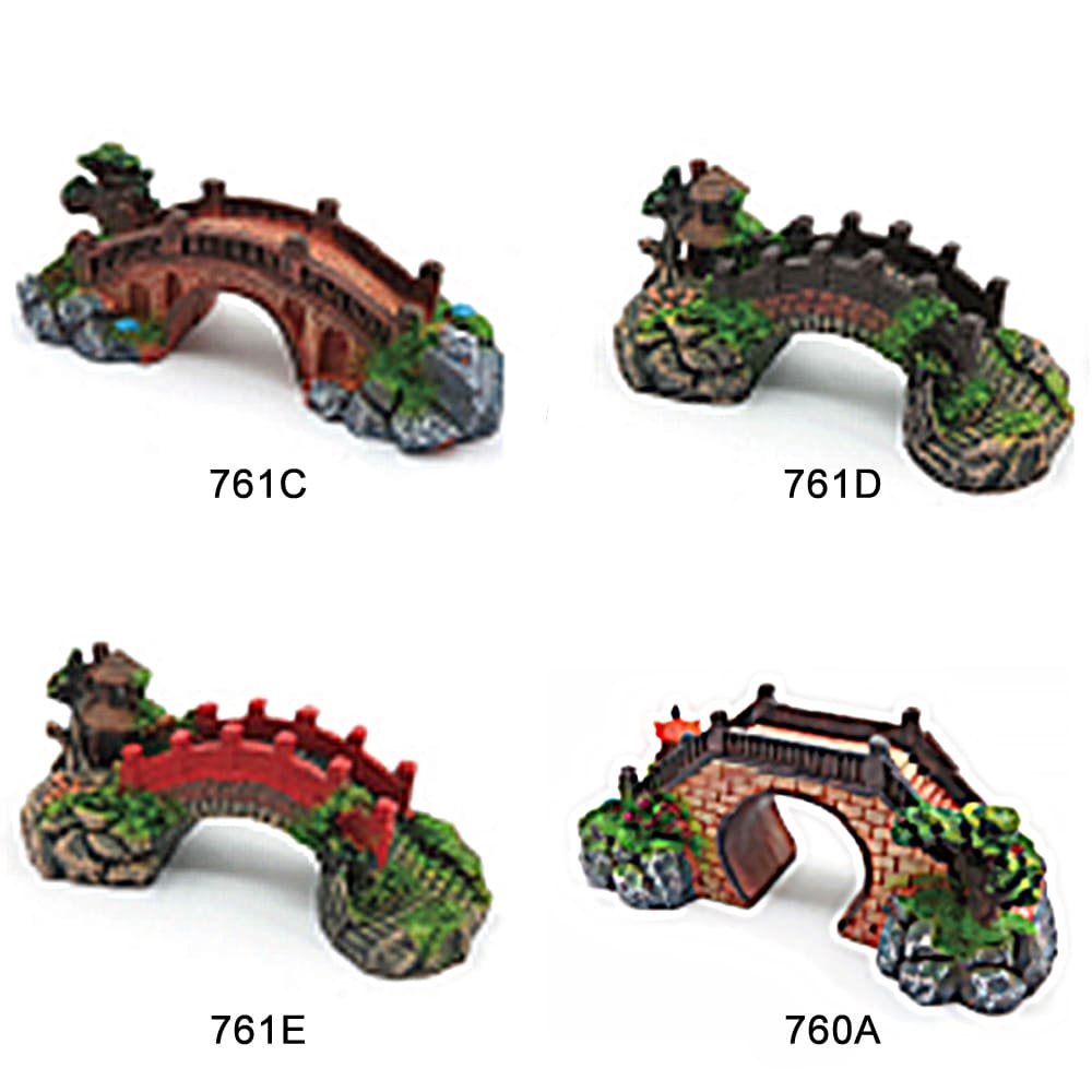 Aquarium Simulation Arch Bridge Landscape Decoration
