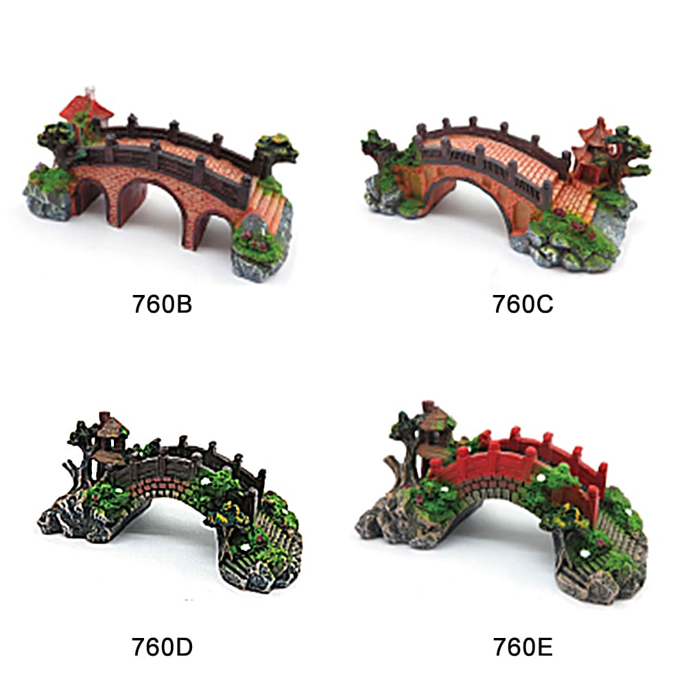Aquarium Simulation Arch Bridge Landscape Decoration