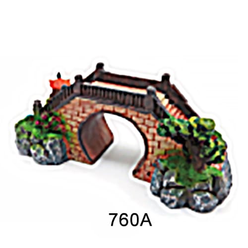 Aquarium Simulation Arch Bridge Landscape Decoration