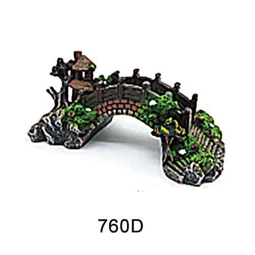 Aquarium Simulation Arch Bridge Landscape Decoration