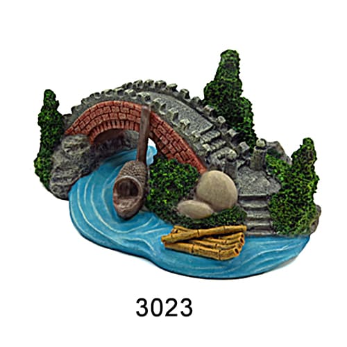 Aquarium Simulation Arch Bridge Landscape Decoration