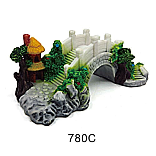 Aquarium Simulation Arch Bridge Landscape Decoration