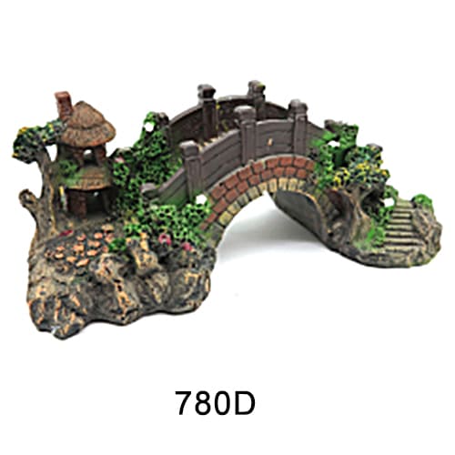 Aquarium Simulation Arch Bridge Landscape Decoration