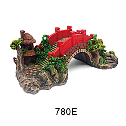 Aquarium Simulation Arch Bridge Landscape Decoration