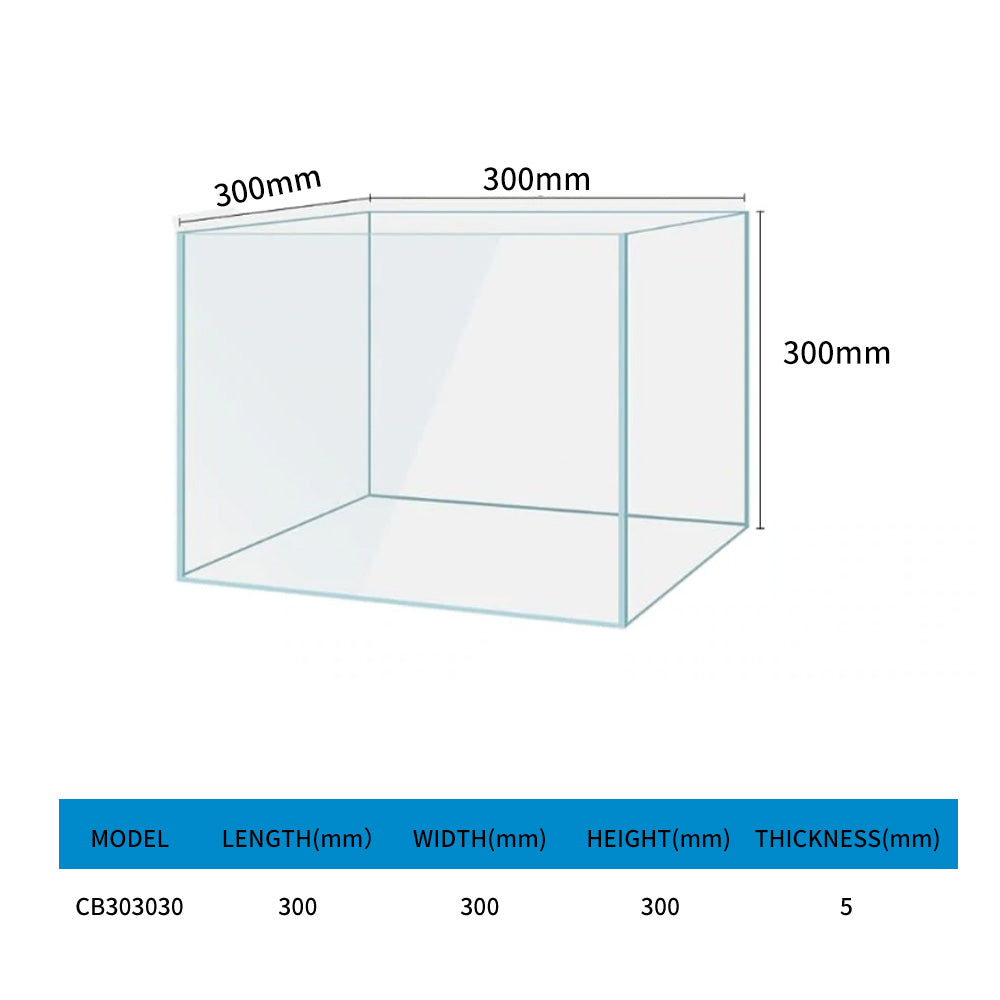 Aquarium ultra-white glass fish tank