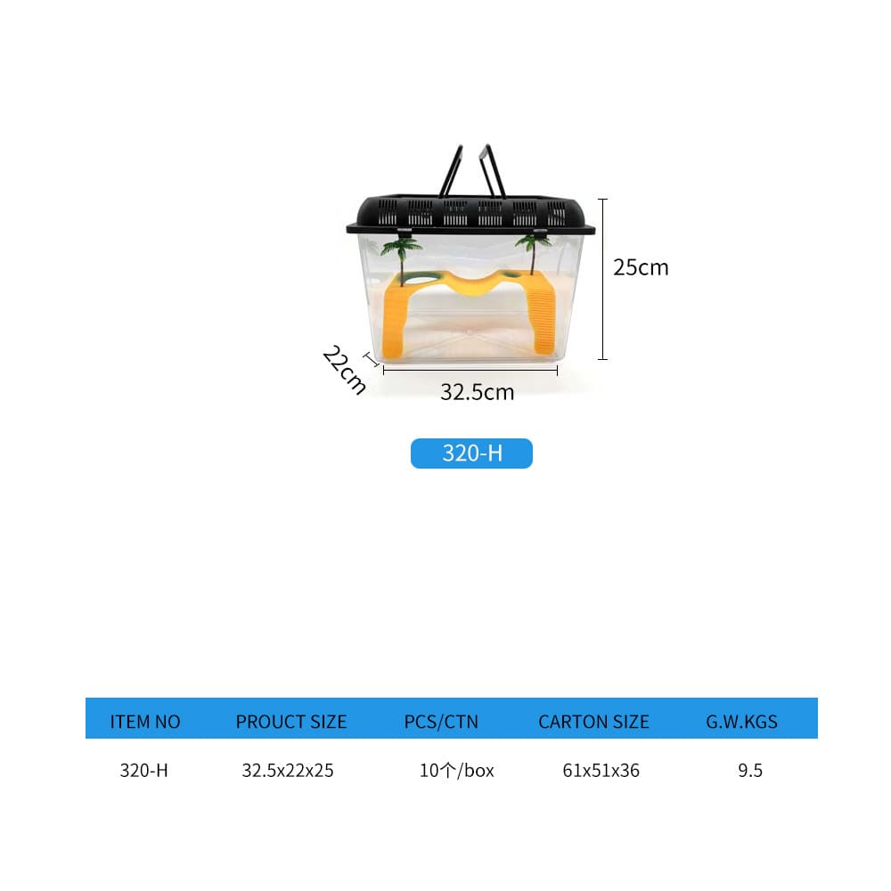 Aquarium plastic small fish tank rearing box