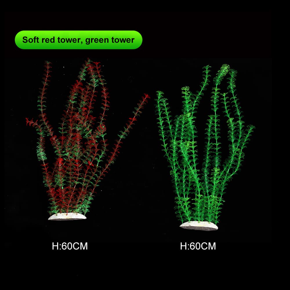 fish tank realistic aquarium plants