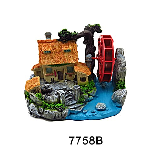 Aquarium simulation house landscape decoration