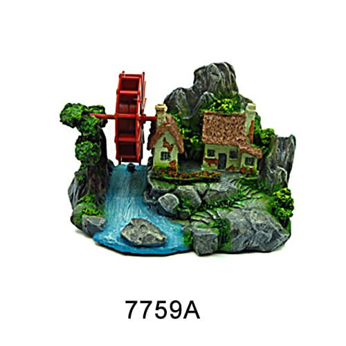 Aquarium simulation house landscape decoration