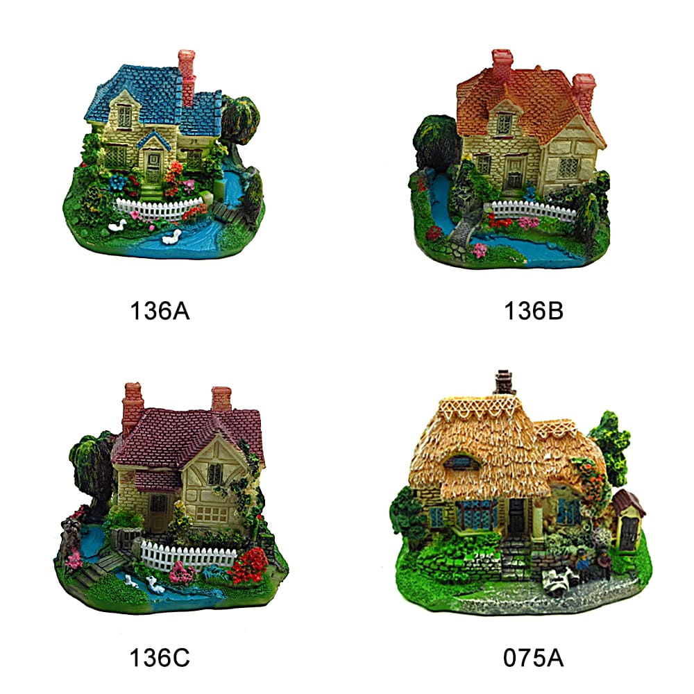 Aquarium simulation house landscape decoration