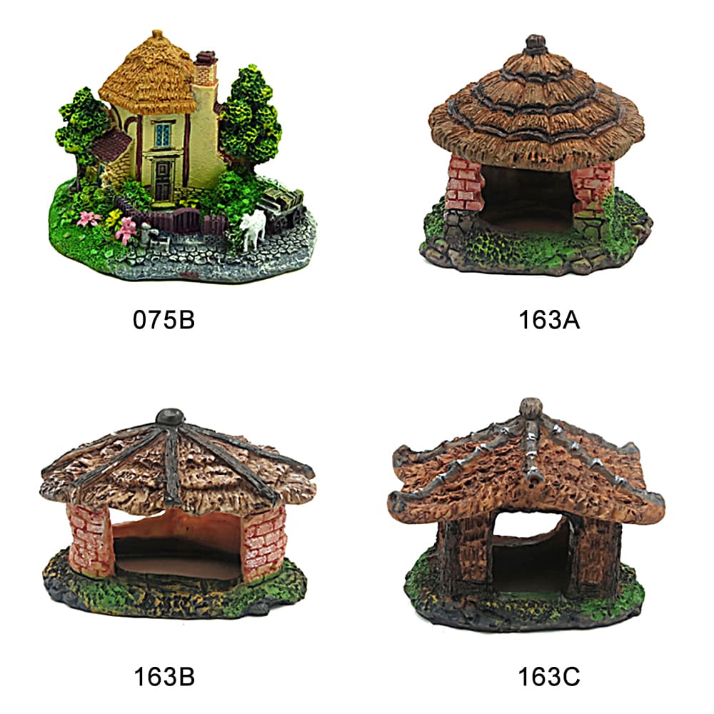 Aquarium simulation house landscape decoration