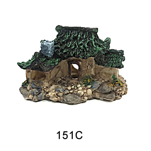 Aquarium simulation house landscape decoration