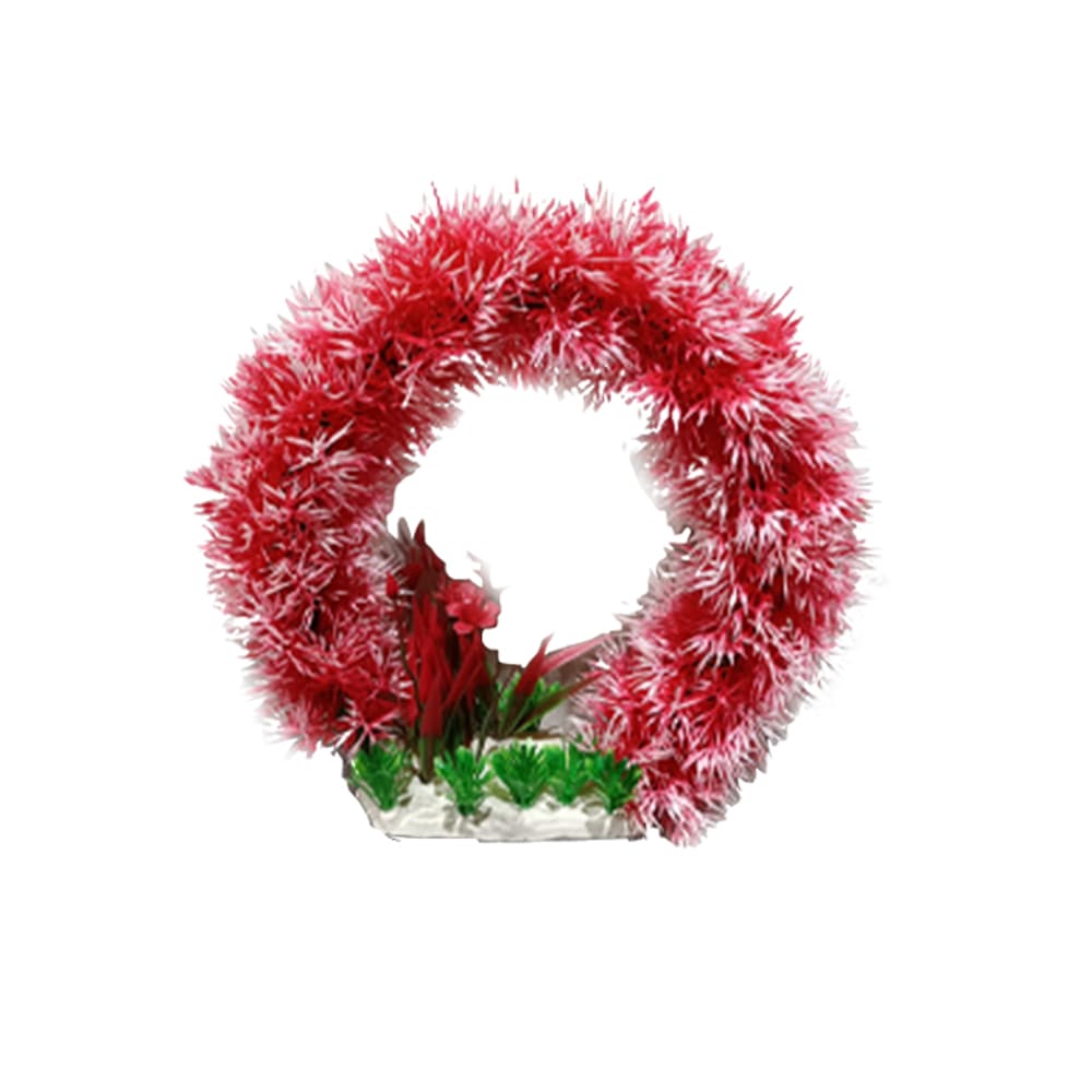 fish tank realistic aquatic wreath