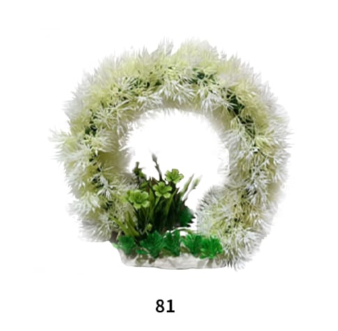 fish tank realistic aquatic wreath