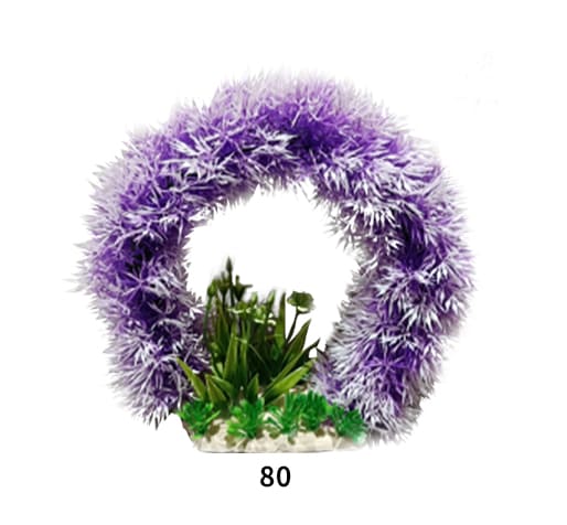 fish tank realistic aquatic wreath