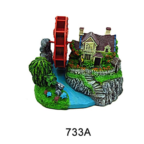 unusual fish tank ornaments