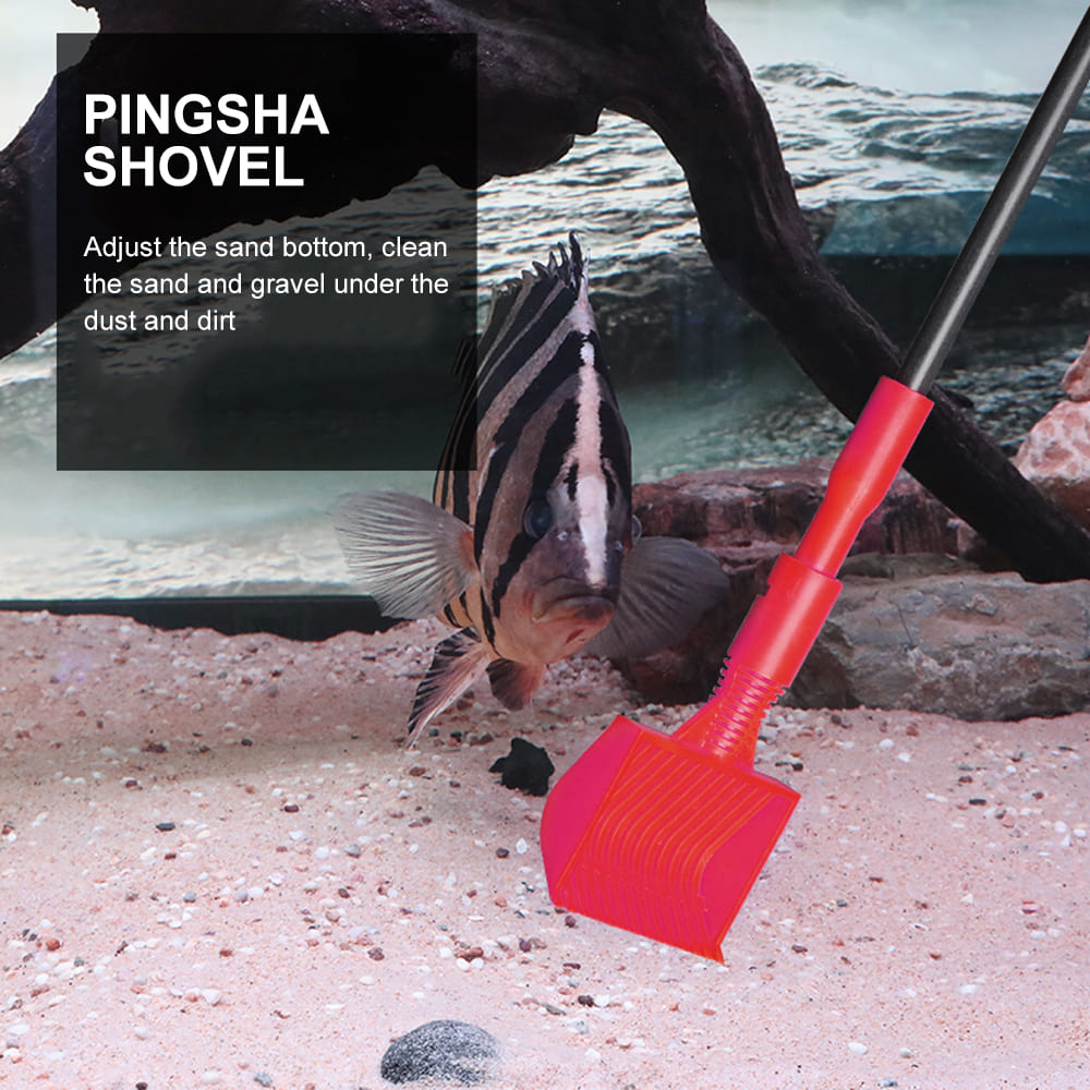 6 in 1 fish tank brush for cleaning