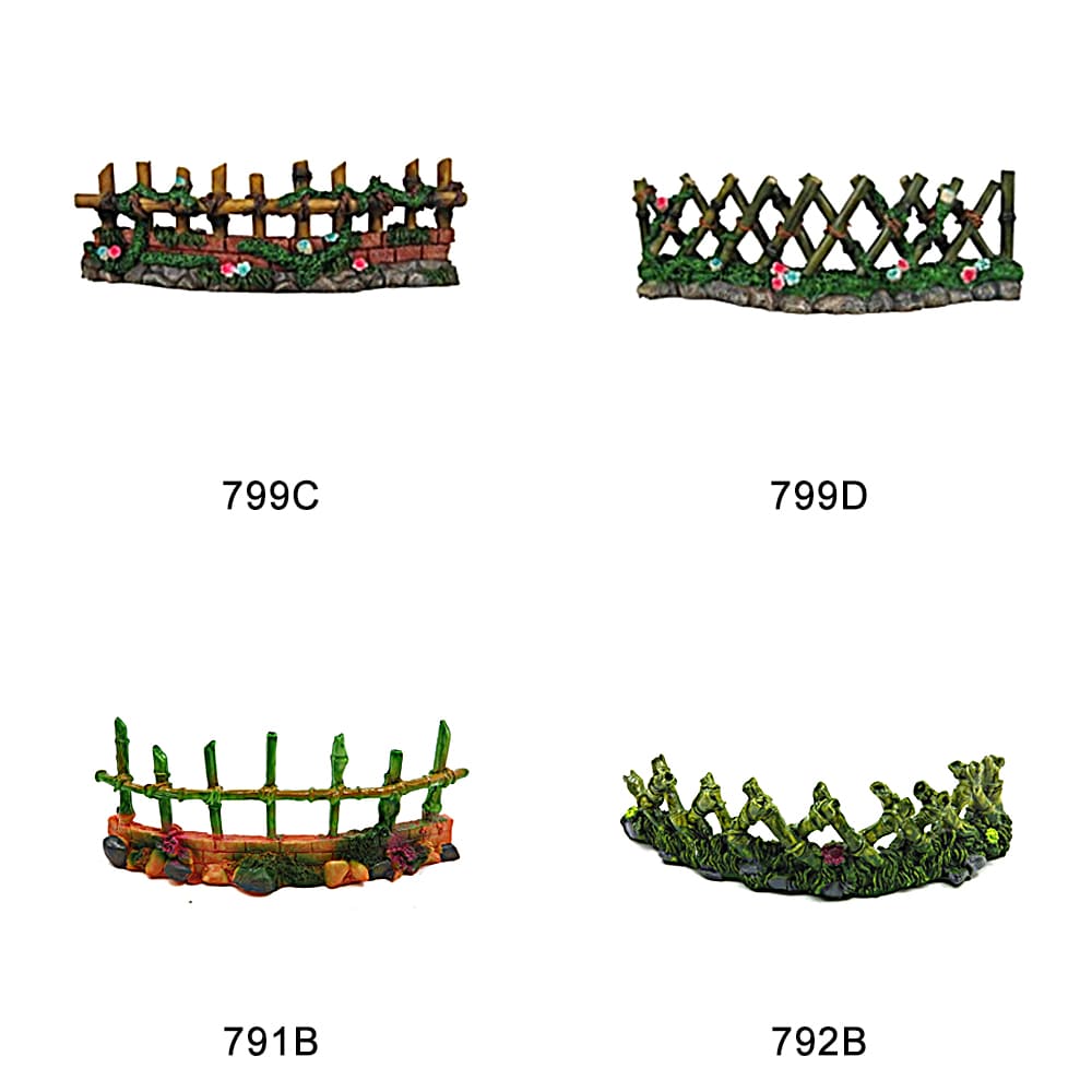 Aquarium resin craft simulation landscaping