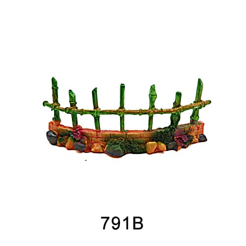 Aquarium resin craft simulation landscaping