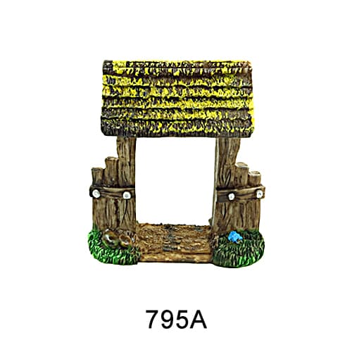 Aquarium resin craft simulation landscaping