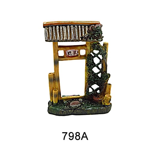 Aquarium resin craft simulation landscaping