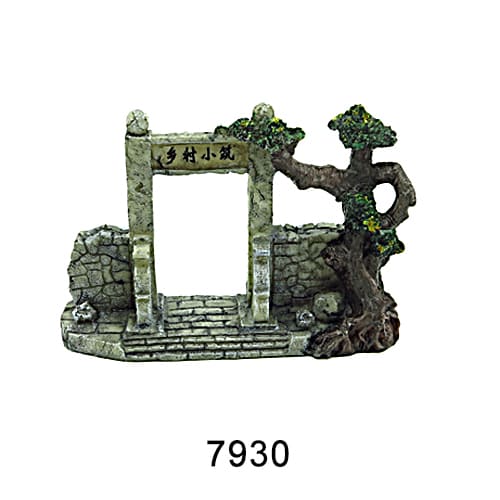 Aquarium resin craft simulation landscaping