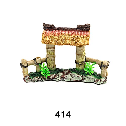 Aquarium resin craft simulation landscaping