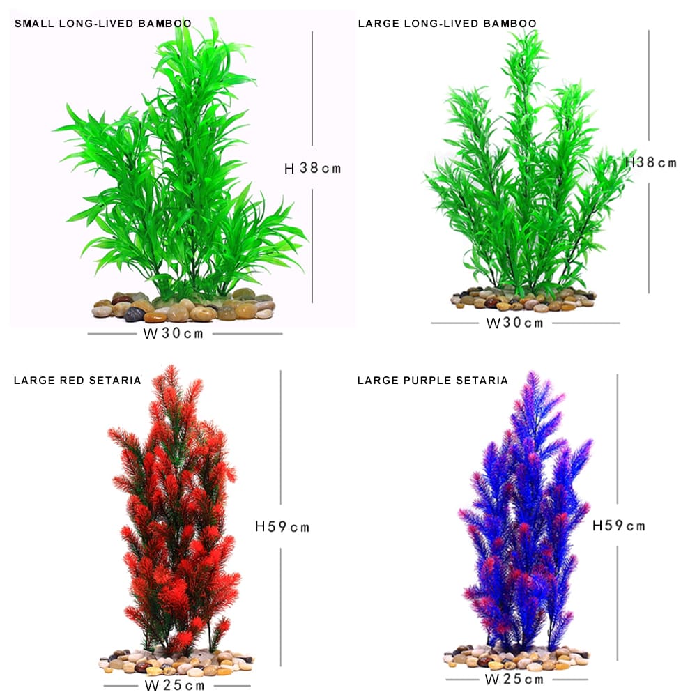 realistic aquarium plants