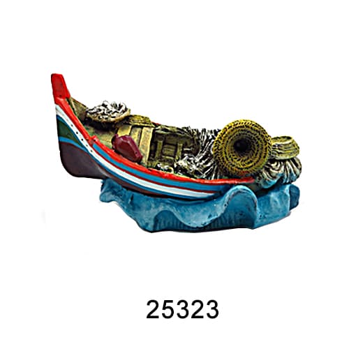 Aquarium resin craft simulation ship landscaping