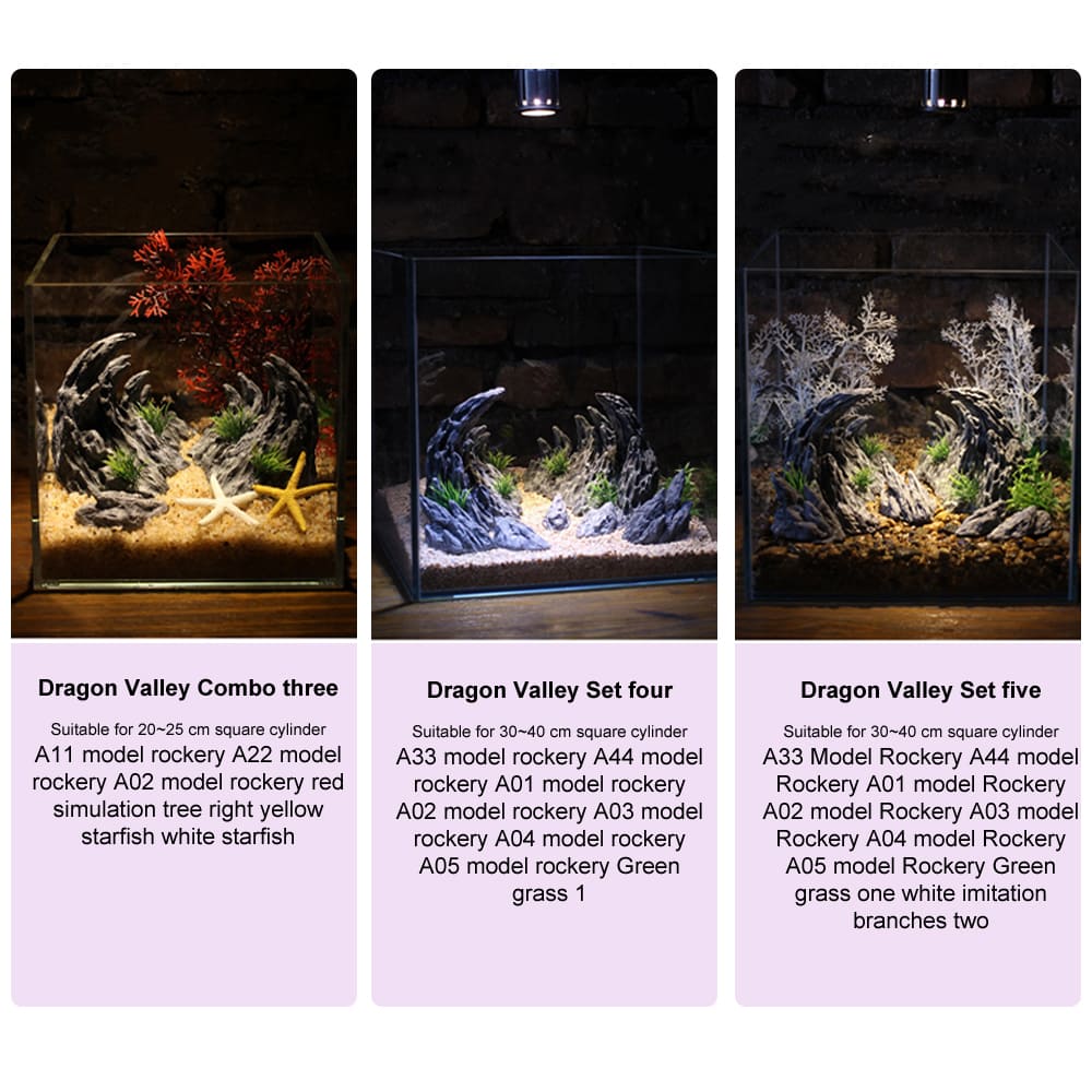 aquarium landscape rock