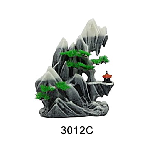 Aquarium resin craft simulation mountain landscaping