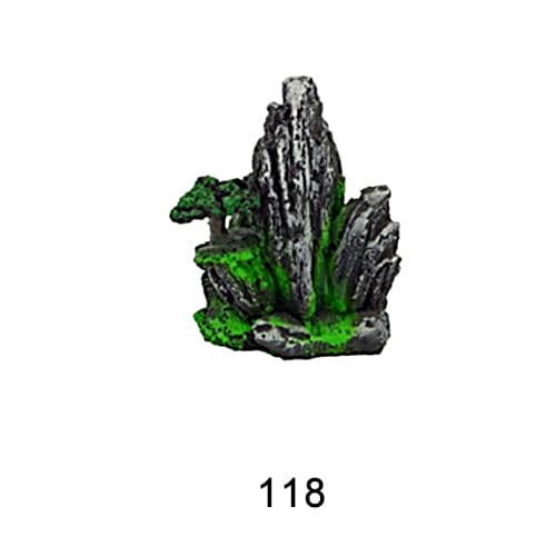 Aquarium resin craft simulation mountain landscaping