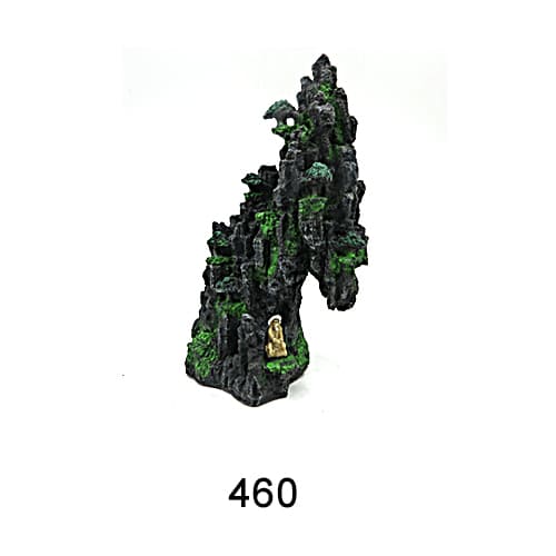 Aquarium resin craft simulation mountain landscaping