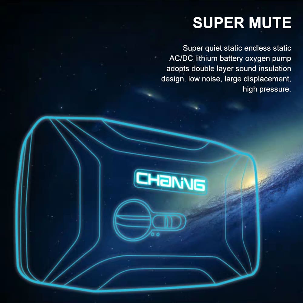 Aquarium AD enhanced AC and DC air pump