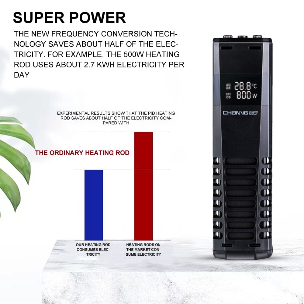 Aquarium variable frequency heater