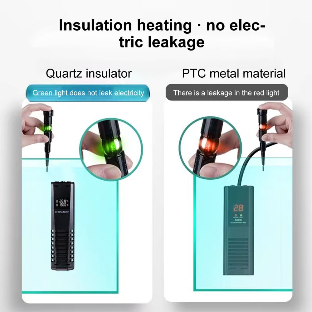 Aquarium variable frequency heater