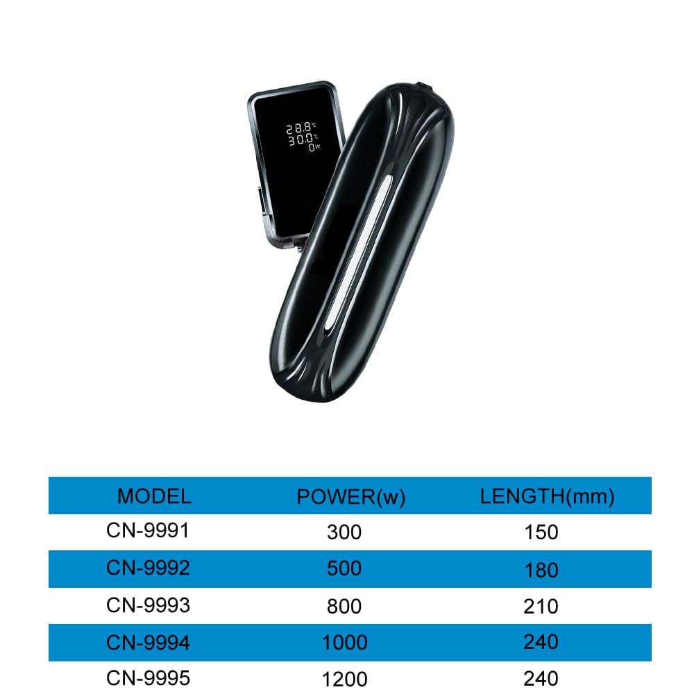 Aquarium AI intelligent PID frequency conversion heating rod