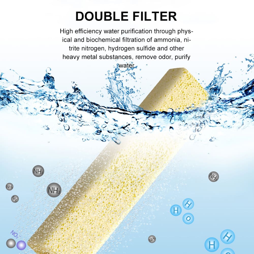 aquarium filter media bacteria house