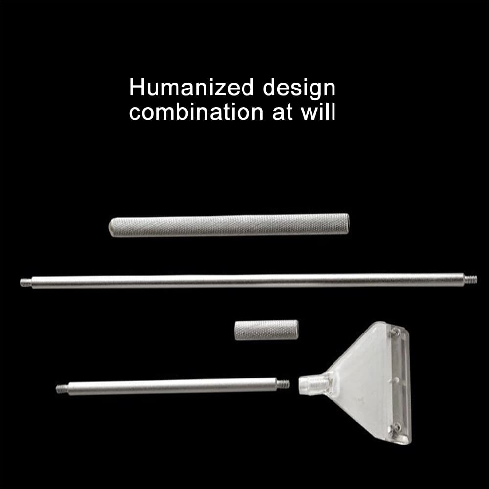 Aquarium aluminum alloy long handle algae scraper