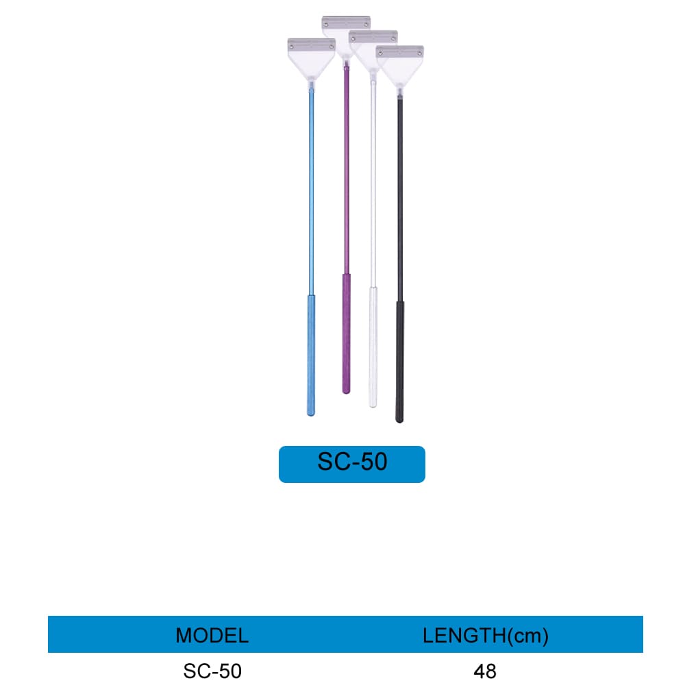Aquarium aluminum alloy long handle algae scraper