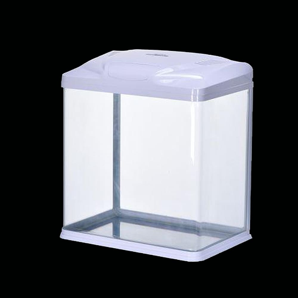 Aquarium Covered aquarium with LED light