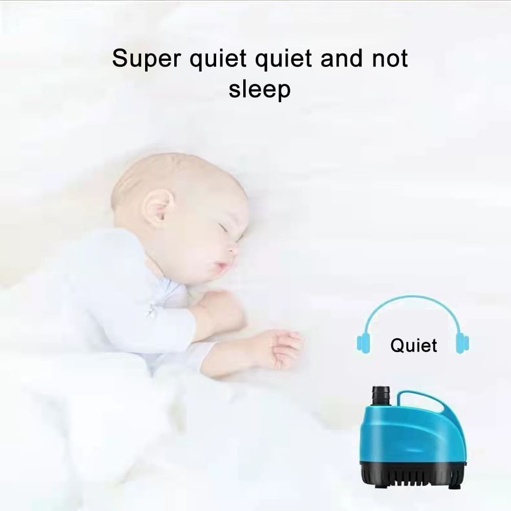 Aquarium bottom suction submersible pump