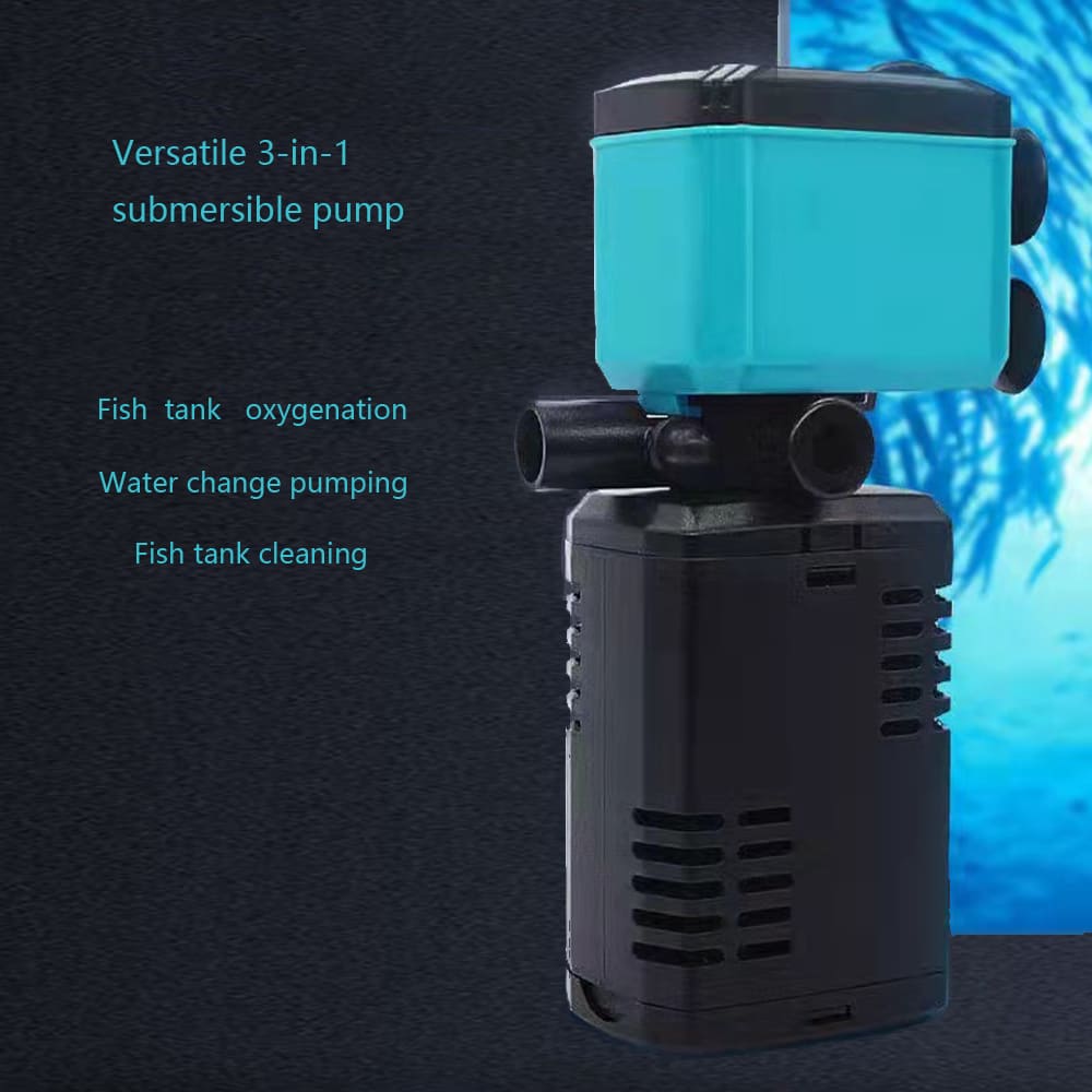 Aquarium Built-in filtered oxygen pump