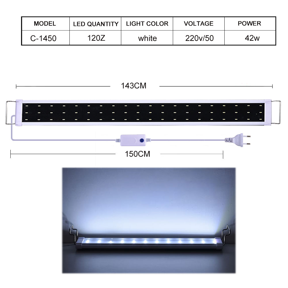 K series ultra-thin aquarium light for plants